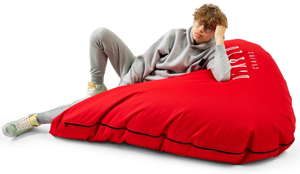 Pufa gamingowa Diablo Chairs, czerwona