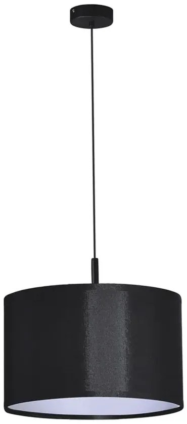 Czarna nowoczesna lampa wisząca abażurowa - S963 W2-D27