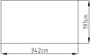 Domek ogrodowy LUKE B, 202 x 342 x 191 cm, metal
