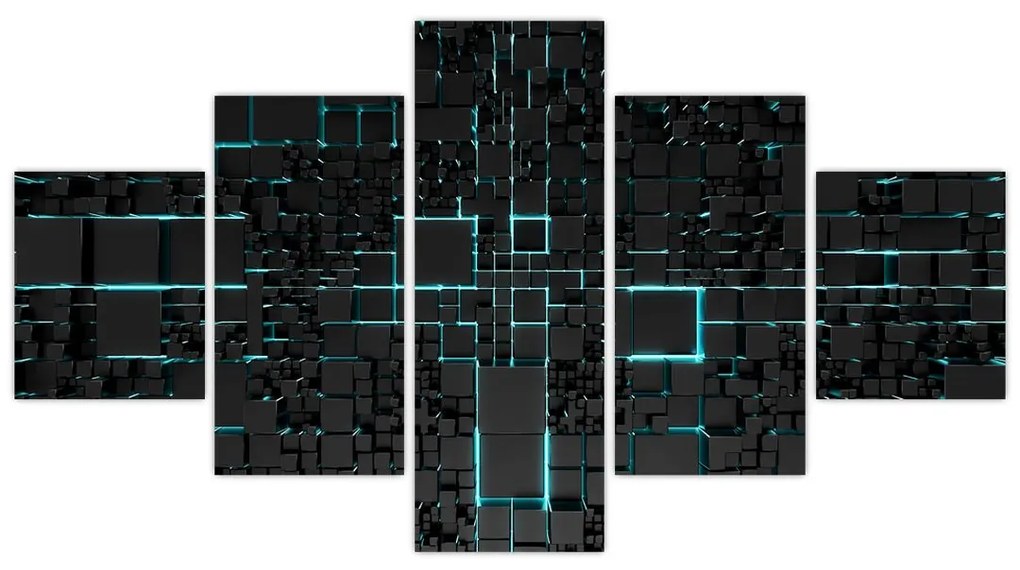 Obraz - Interfejs technologiczny (125x70 cm)