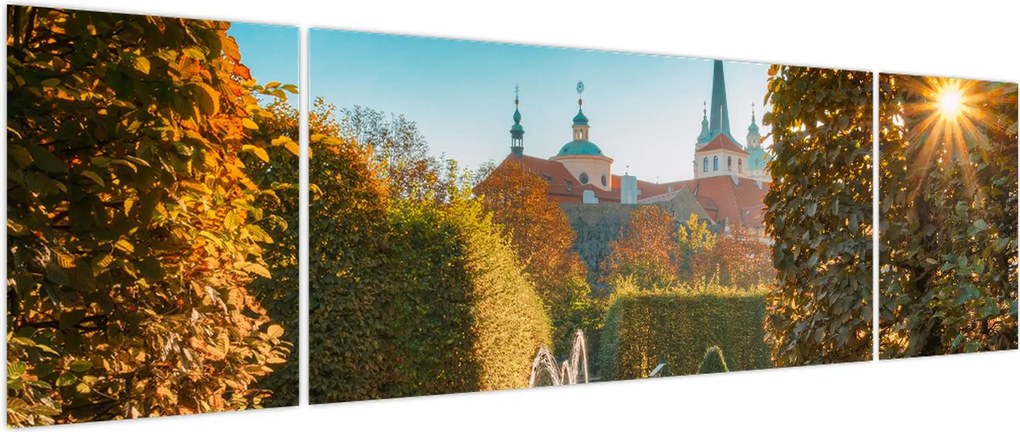 Obraz - Pałac Wallensteina (170x50 cm)