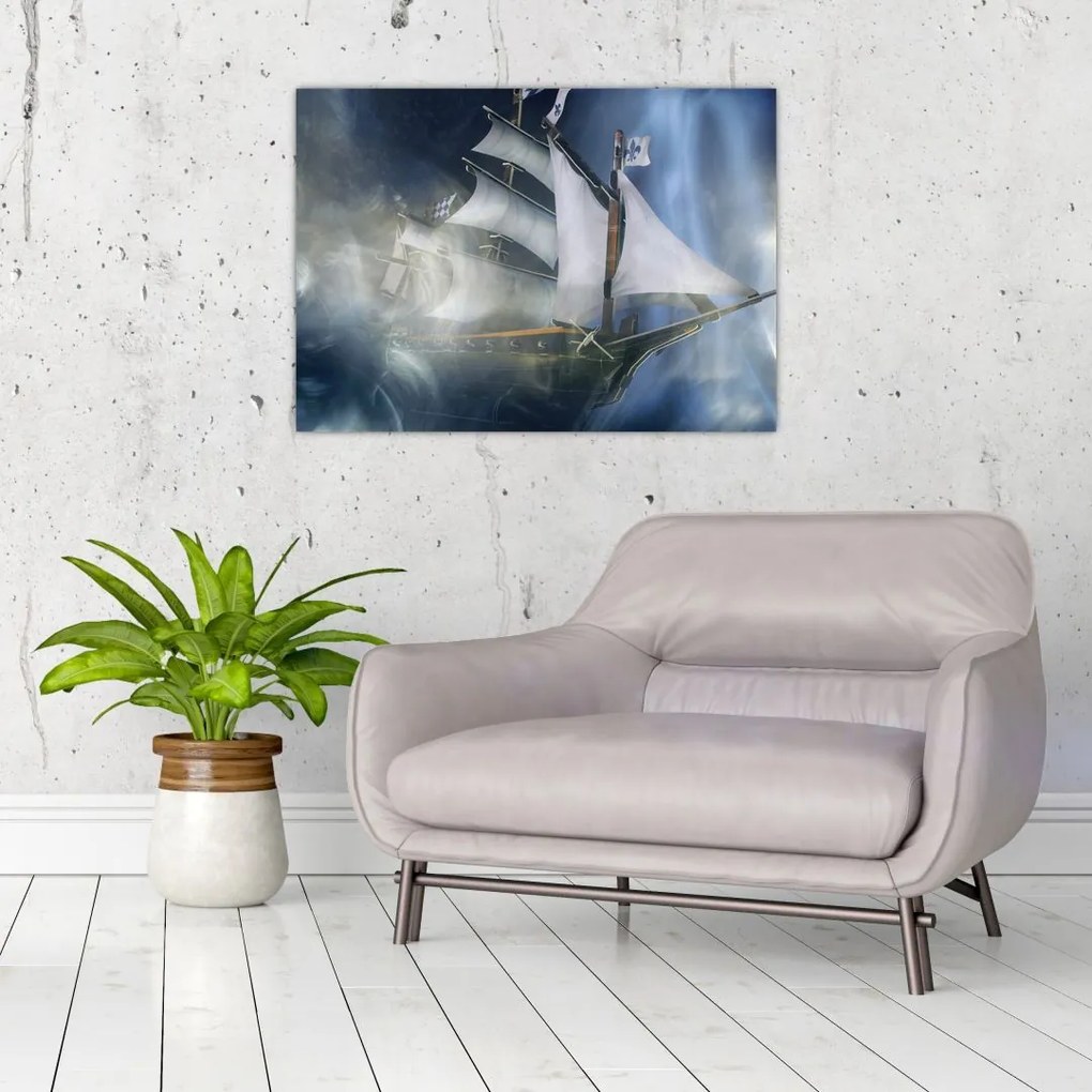 Obraz - Statek widmo (70x50 cm)