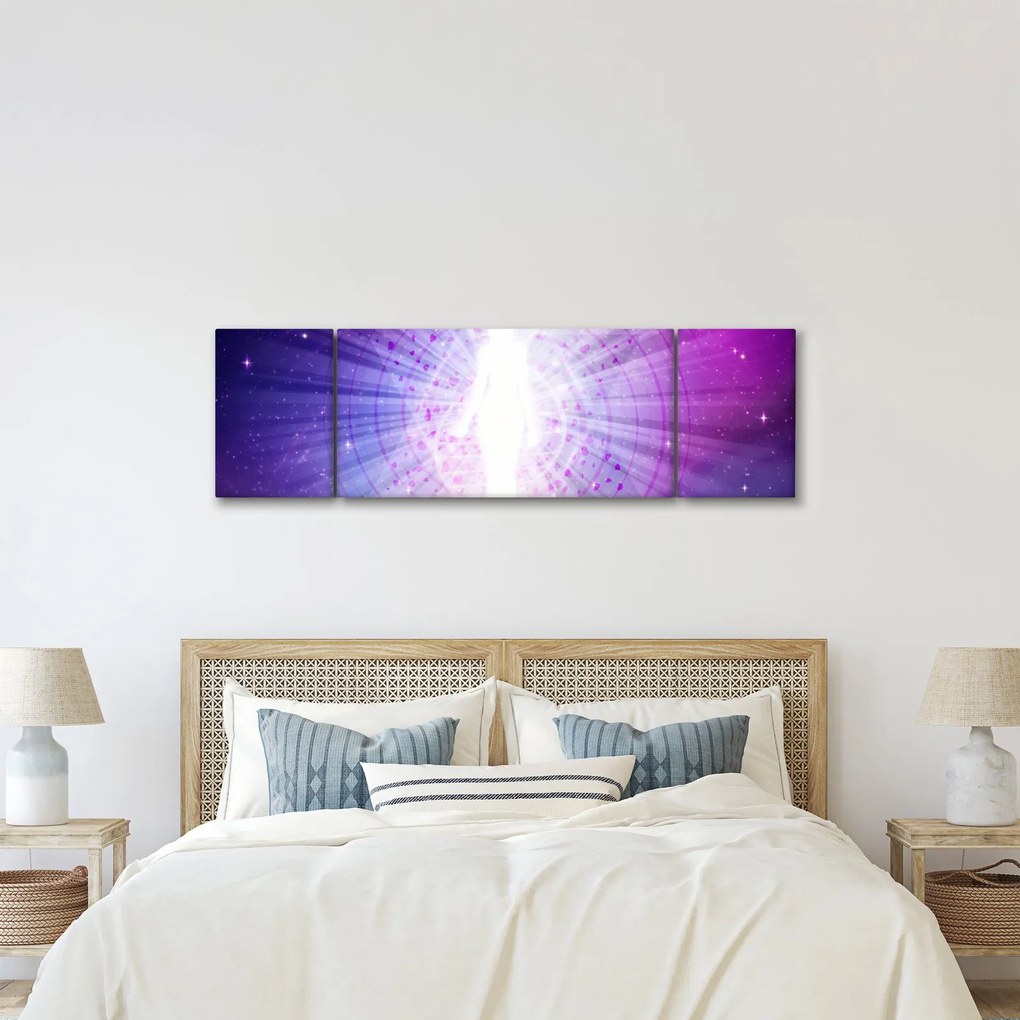 Abstrakcyjny obraz - Kobieta (170x50 cm)