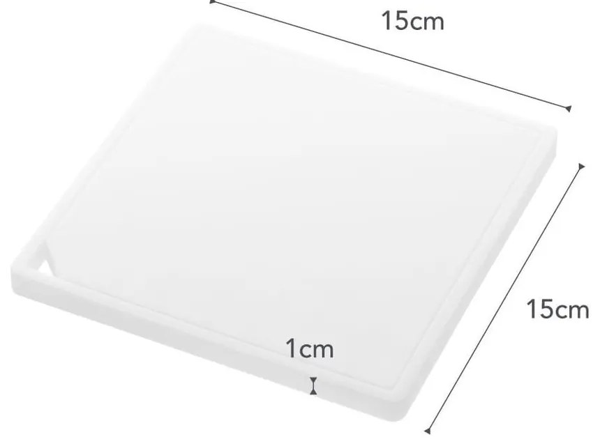 Biała podkładka pod gorące naczynia YAMAZAKI Tower Square