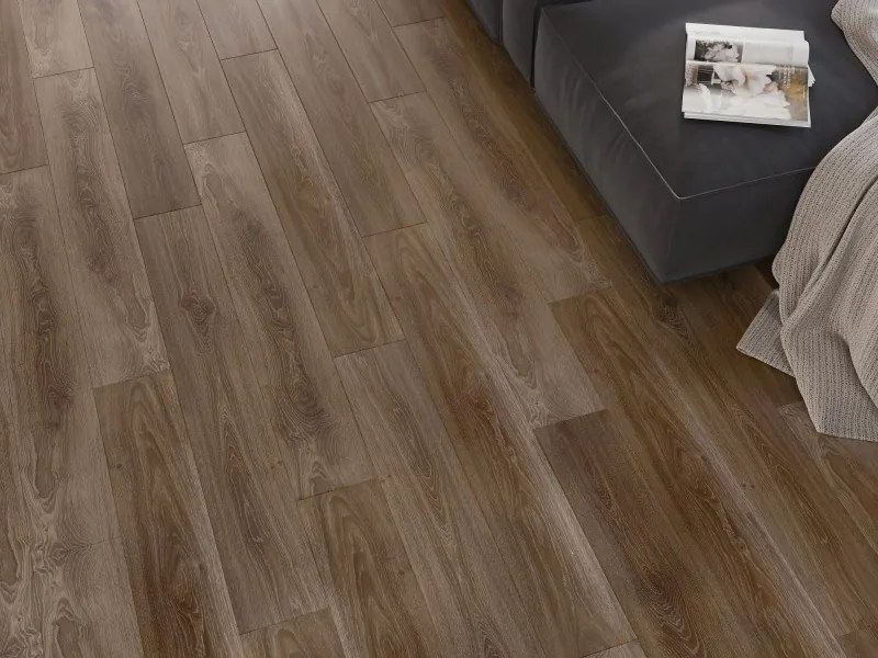 Mexen San Juan próbka paneli winylowych SPC 6,5 mm, podkład IXPE 1,5 mm, 4 V-Fuga, Dąb - F1049-S