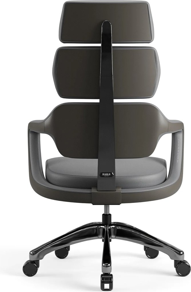 Modułowy fotel ergonomiczny do biura Diablo V-Modular Shadow Grey
