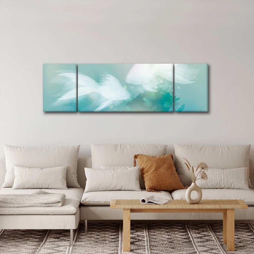 Obraz - Rybki (170x50 cm)