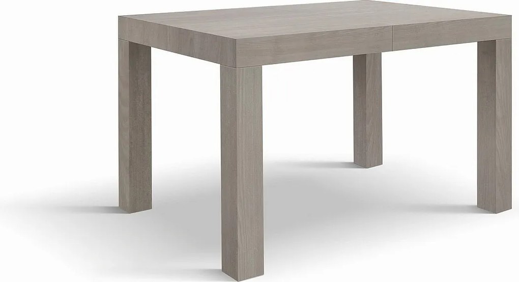 Stół drewniany, wiąz perłowy, wym.120x80-200x80cm - BAROLO