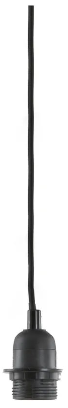 Czarna lampa wisząca ø 5,5 cm Viggo – Light &amp; Living