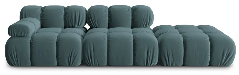 Morska aksamitna sofa 282 cm Bellis – Micadoni Home