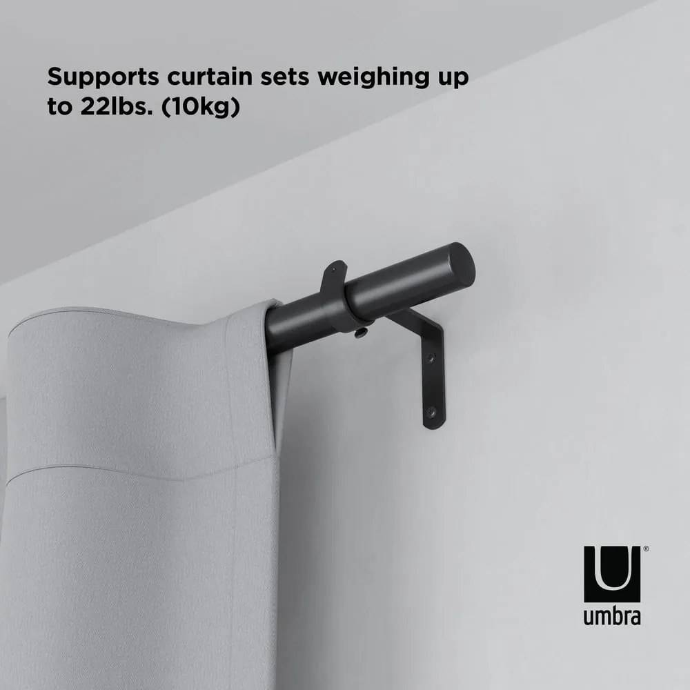 Stalowy regulowany karnisz 81 - 325 cm Zen – Umbra