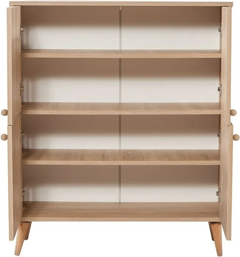 Szafka Mega Sonoma Oak Flowers II