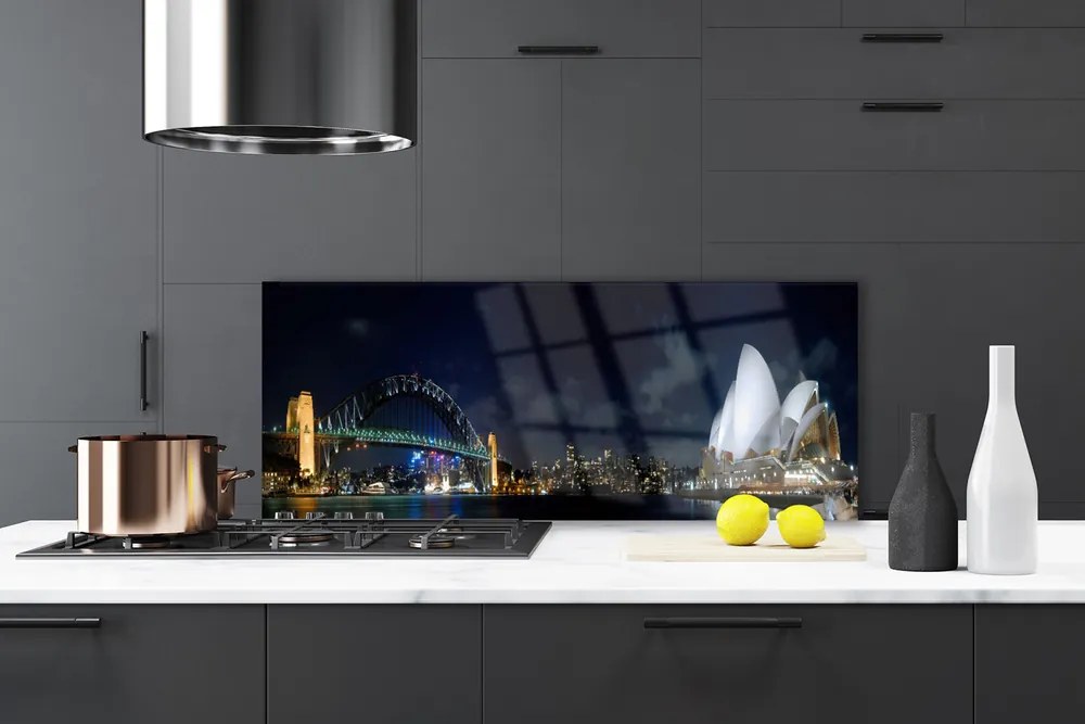 Panel Szklany do Kuchni Most Harbour W Sydney