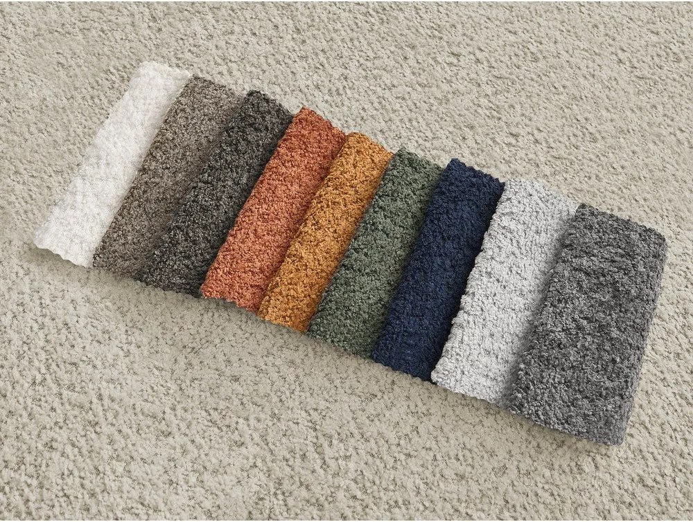 Beżowa sofa z materiału bouclé 286 cm Azra – Bobochic Paris