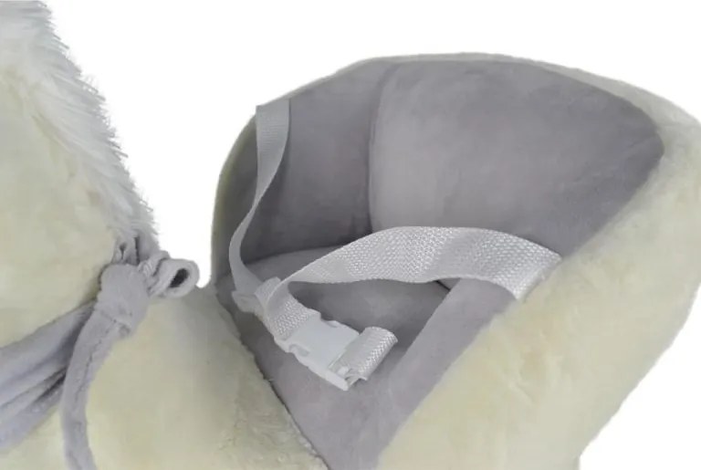 Pluszowy jednorożec na biegunach, 68 x 33 x 47 cm