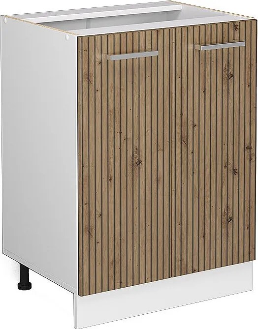 Szafki kuchenne dąb rzemieślniczy 60x46x81.6 r-line