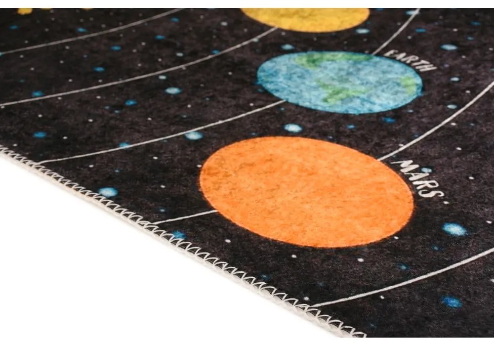 Dziecięcy dywan do zabawy odpowiedni do prania 80x120 cm Solar System – Vitaus