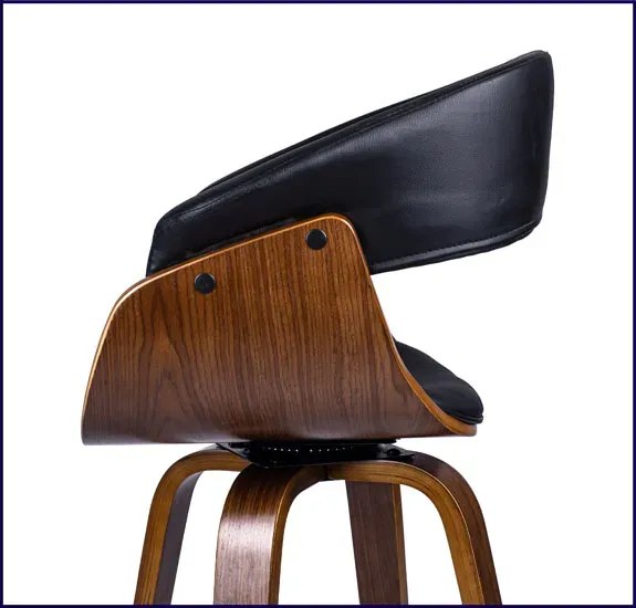 Nowoczesny drewniany hoker kuchenny w stylu loft - Octop