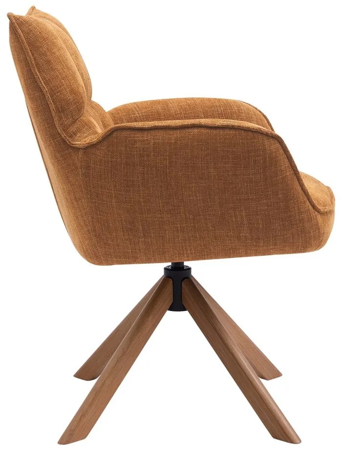 Pomarańczowe krzesła zestaw 2 szt. Marilla – Unique Furniture