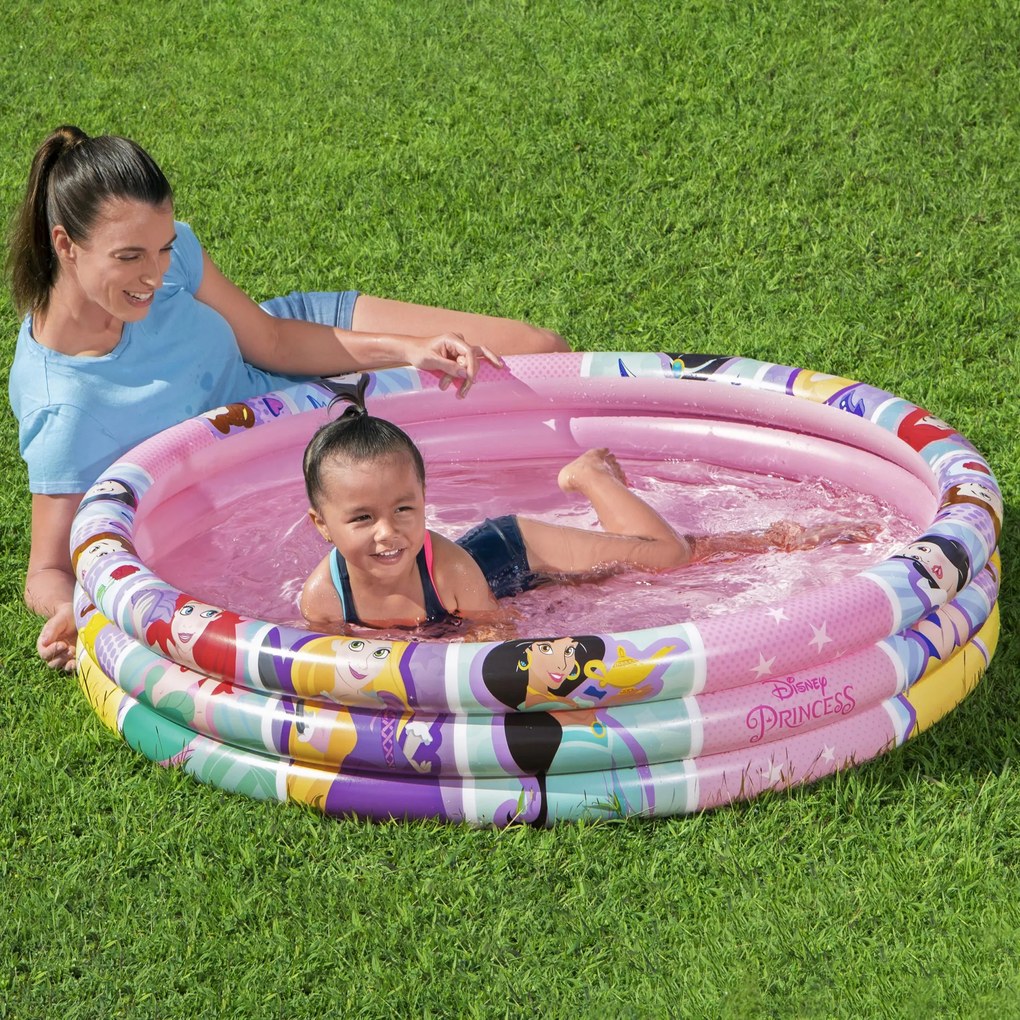 Basen dmuchany Księżniczki 122 x 25 cm 140 l BESTWAY