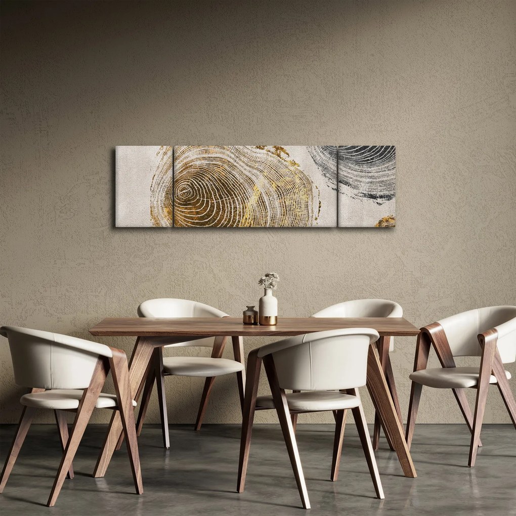Obraz - Abstrakcja pnia (170x50 cm)