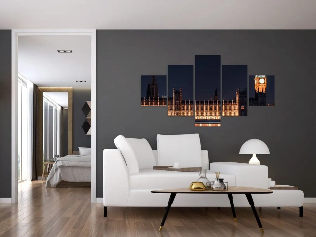 Obraz Big Bena w Londynie (125x70 cm)
