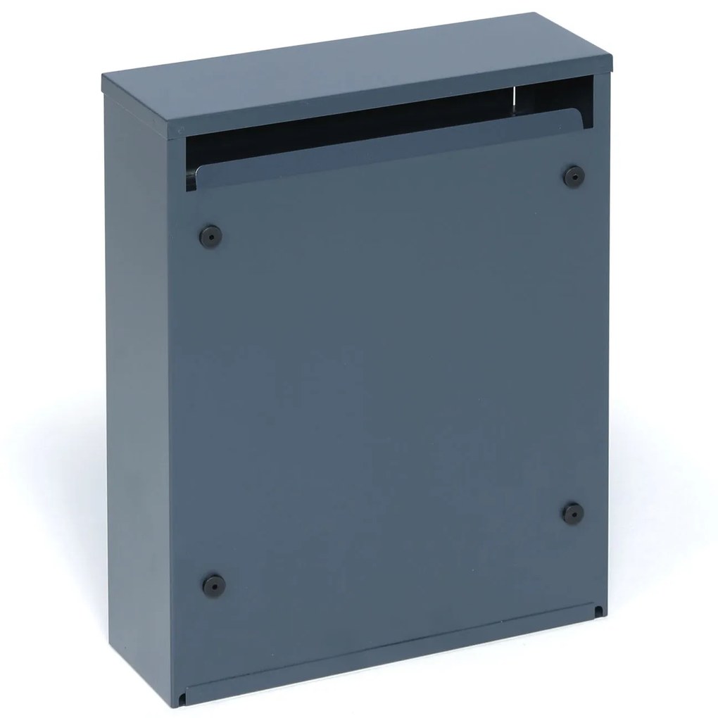 Skrzynka pocztowa odpowiednia do montażu COMO, antracytowa
