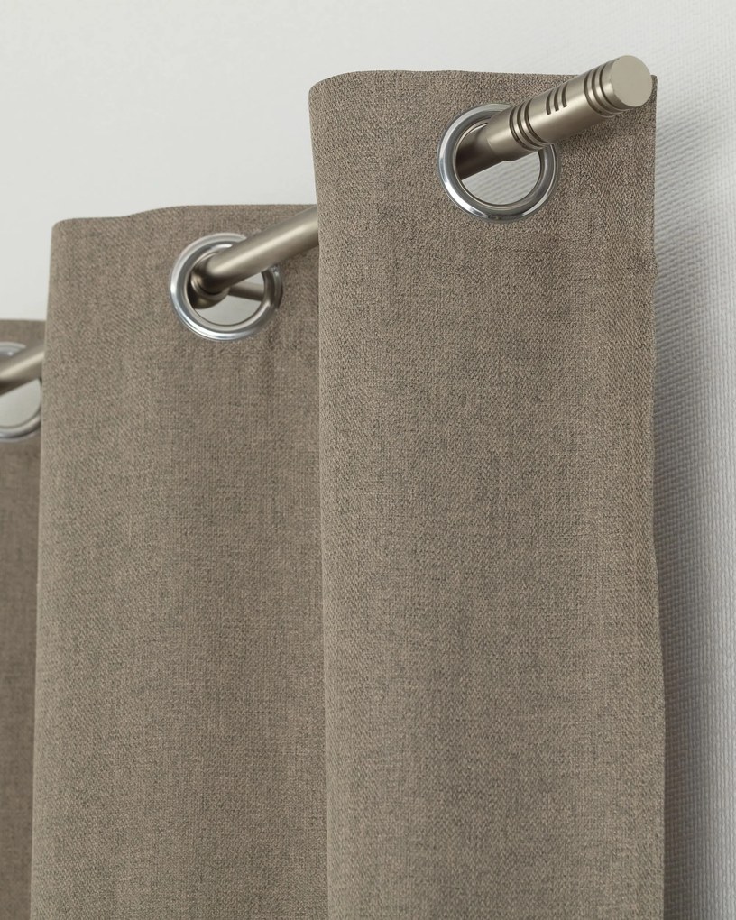 Zasłona BASIC na kółkach 140x280cm jasny taupe 1 szt.