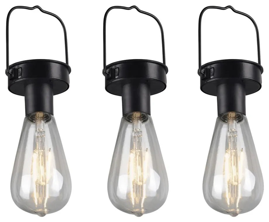 Wisząca lampa solarna LED na zewnątrz ø 7 cm Campus – Reality