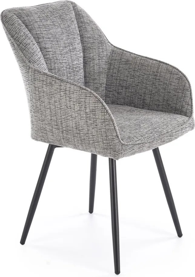 Krzesło do jadalni do obrotowy siedziskiem K576 Halmar