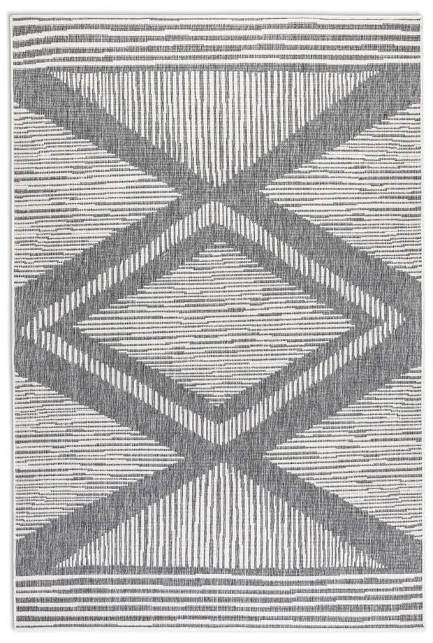 Szaro-kremowy dywan odpowiedni na zewnątrz 80x150 cm Gemini – Elle Decoration