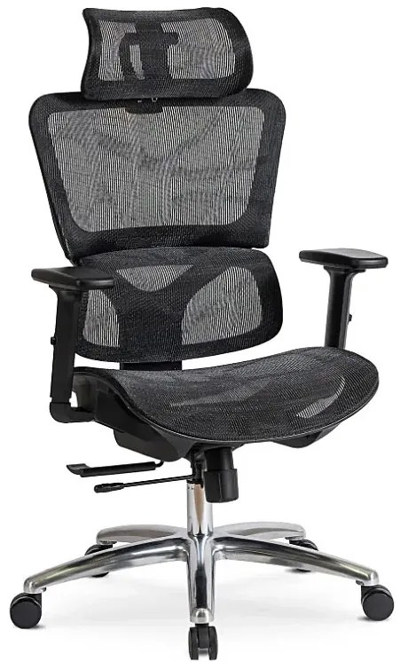 Ergonomiczny fotel biurowy z opcjami regulacji - Multo