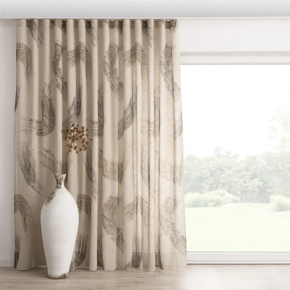 Zasłona na taśmie wave