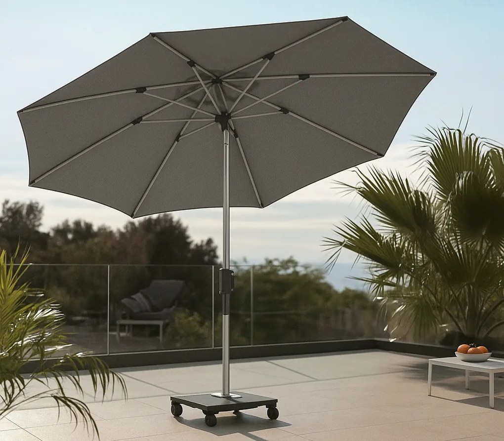 Knirps PHOENIX parasol ogrodowy 315 cm szary
