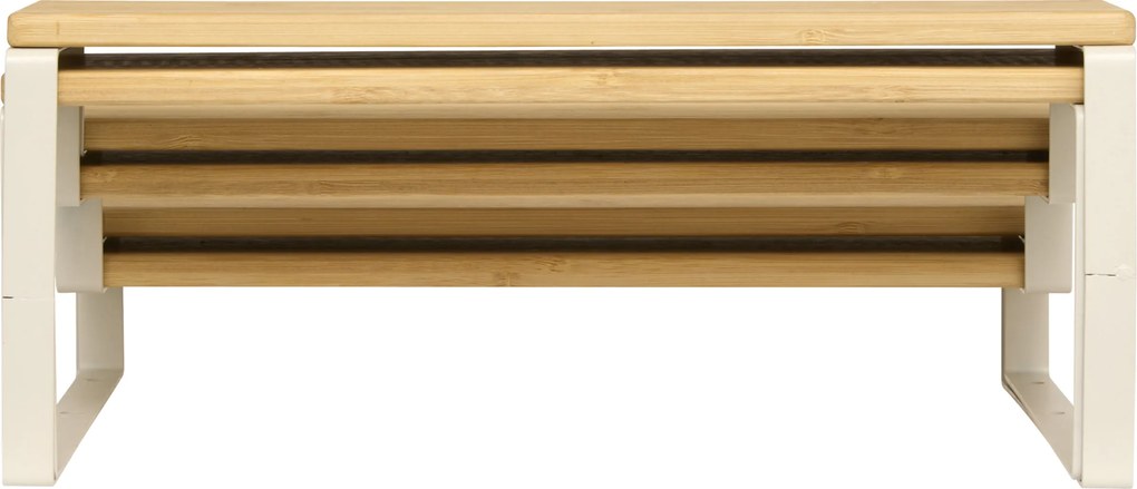 Półka na blat kuchenny 2w1 ORDERA, długość od 32 do 64 cm