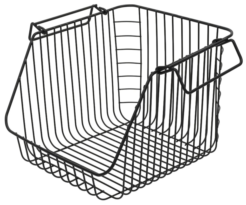Kosz metalowy do przechowywania warzyw i owoców, 29x27x21cm
