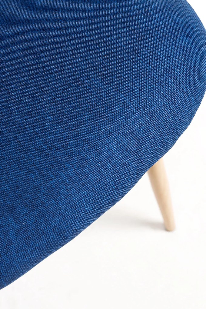 Zestaw 4 Krzese Teok Tkanina