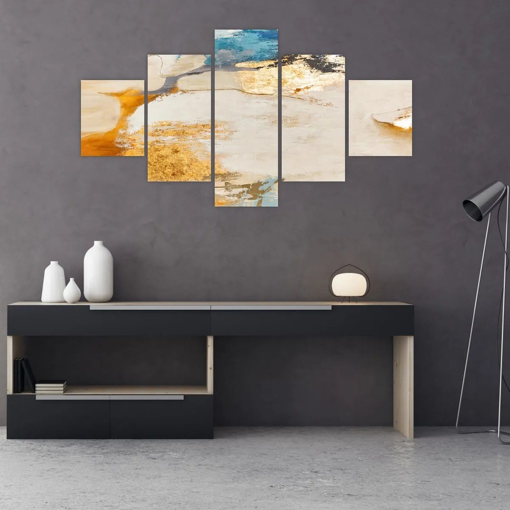 Obraz - Abstrakcja (125x70 cm)