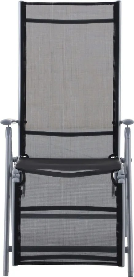 Czarne metalowe krzesło ogrodowe Ariola – Garden Pleasure