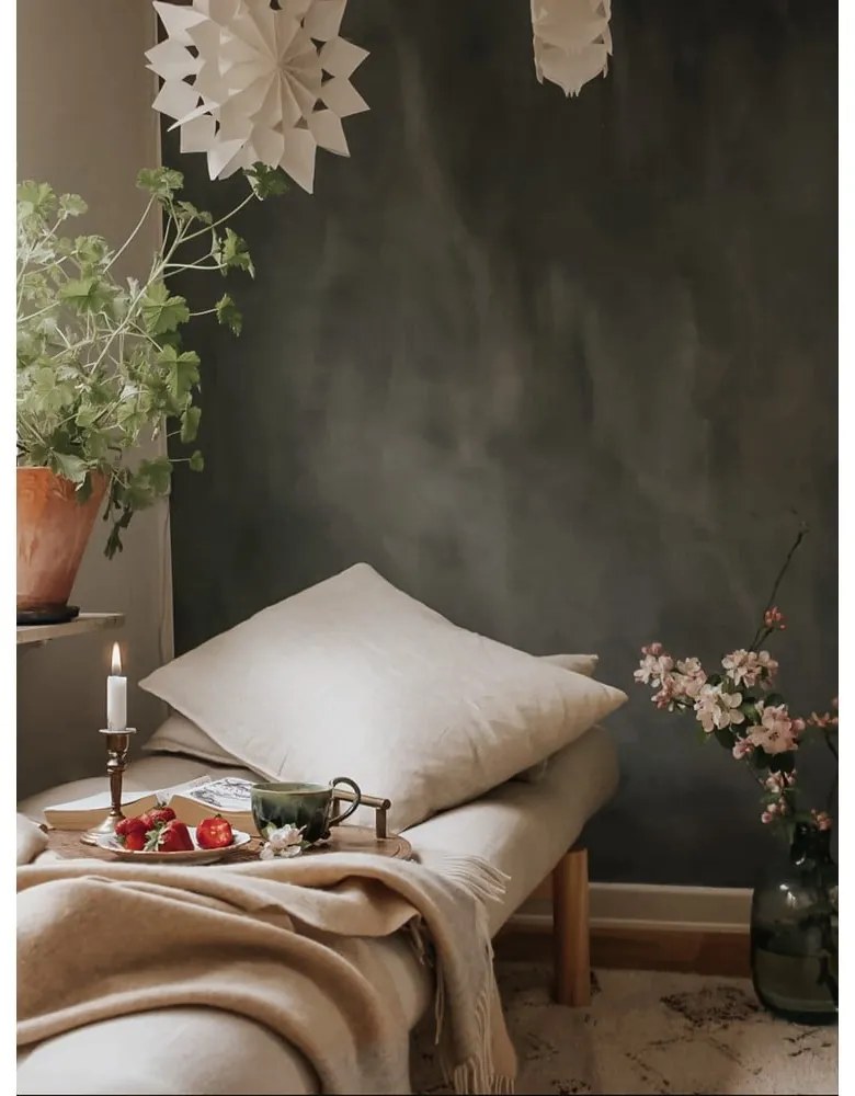 Sofa z lnianym pokryciem Karup Design Pace Natural/Linen