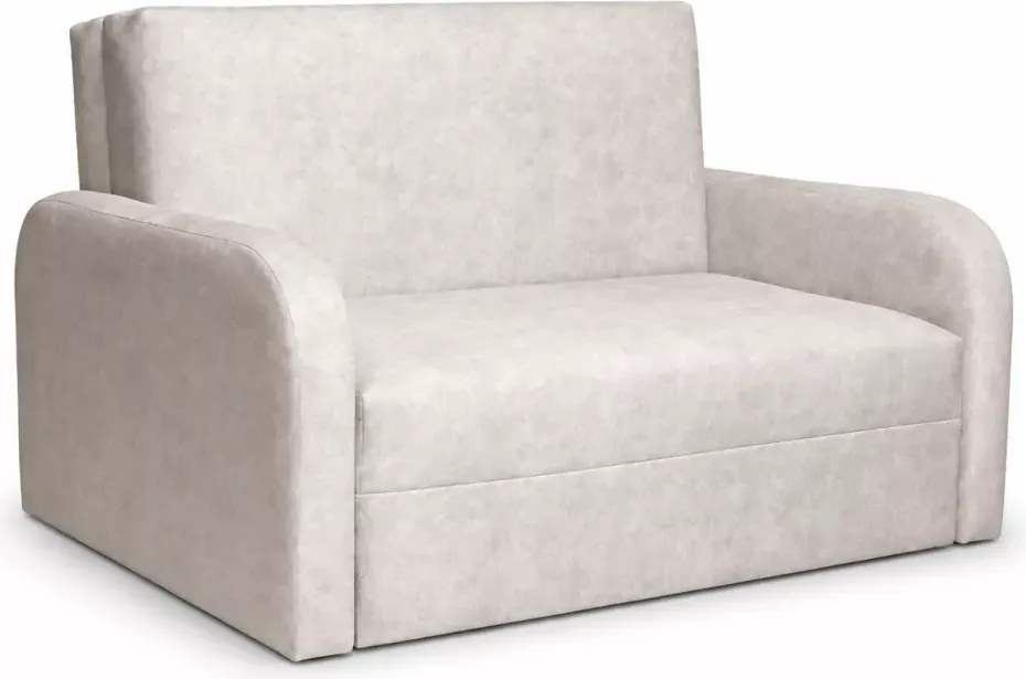 Kanapa amerykanka Tori II z funkcją spania i pojemnikiem na pościel – stylowa sofa 2-osobowa dostępna w 5 kolorach tkanin