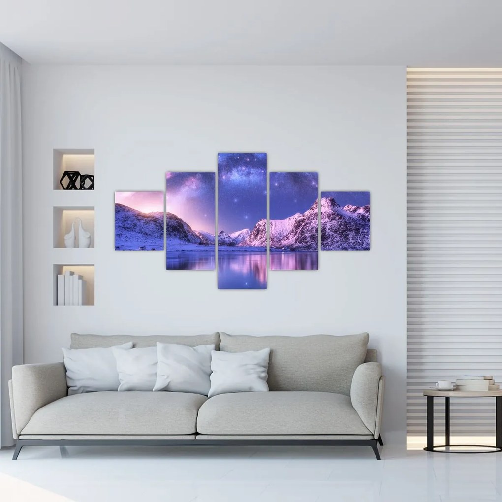 Obraz - Arktyczny krajobraz (125x70 cm)