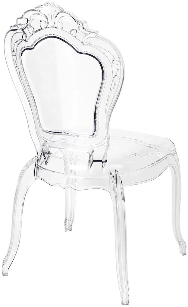 Transparentne krzesło glamour S7-N89