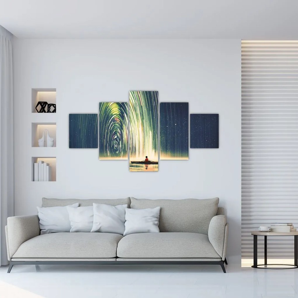 Obraz - Centrum wszechświata (125x70 cm)