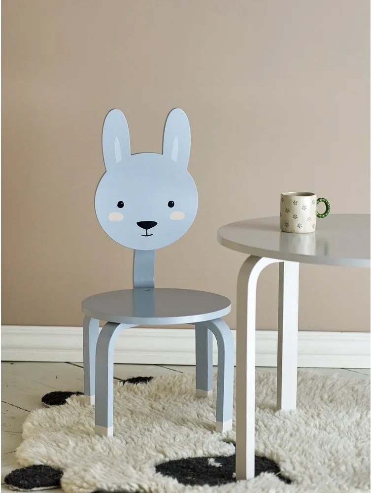 Szare krzesło dziecięce Marle – Bloomingville Mini