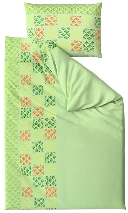 PrzytulneMieszkanie.pl PrzytulneMieszkanie.pl Pościel z mikrosatyny VELLARI, zielona Rozmiar pościeli: 70 x 90 cm | 140 x 200 cm