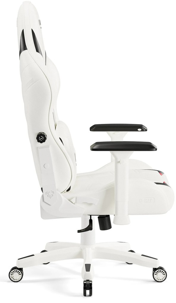 Fotel gamingowy Diablo X-Ray 2.0 King Size, biało-czarny