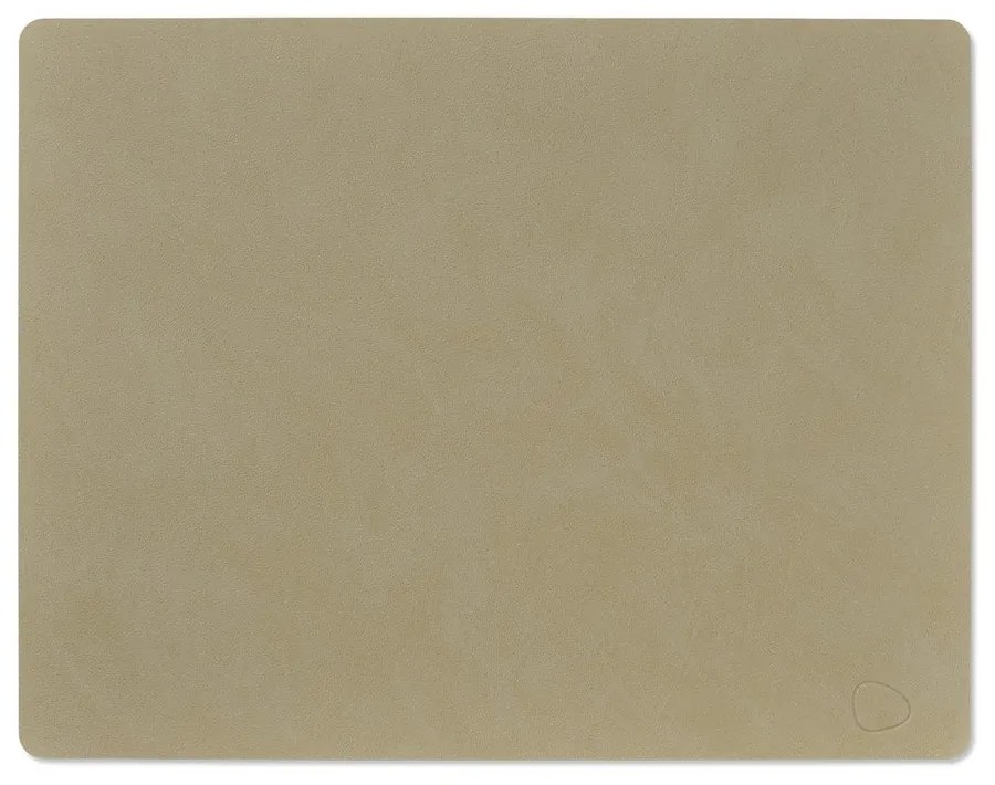 Mata stołowa ze skóry ekologicznej 35x45 cm Square L Nupo – LIND DNA