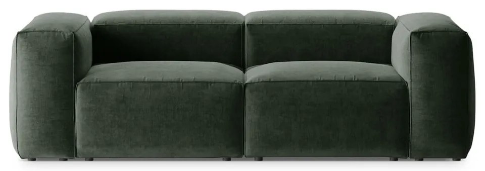 Zielona sofa 224 cm Bergamo – Cosmopolitan Design