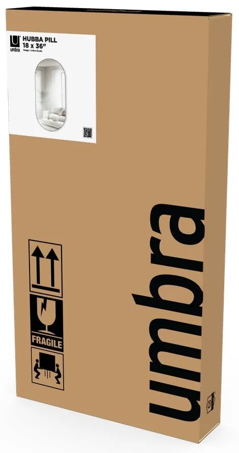 Lustro ścienne 46x91 cm Hubba – Umbra
